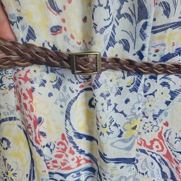 American rag cie plus size barn red combo dress - Picture 5 of 10